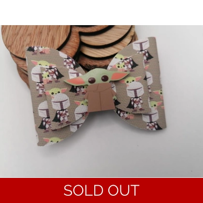 Star Wars Grogu Single Hair Bow